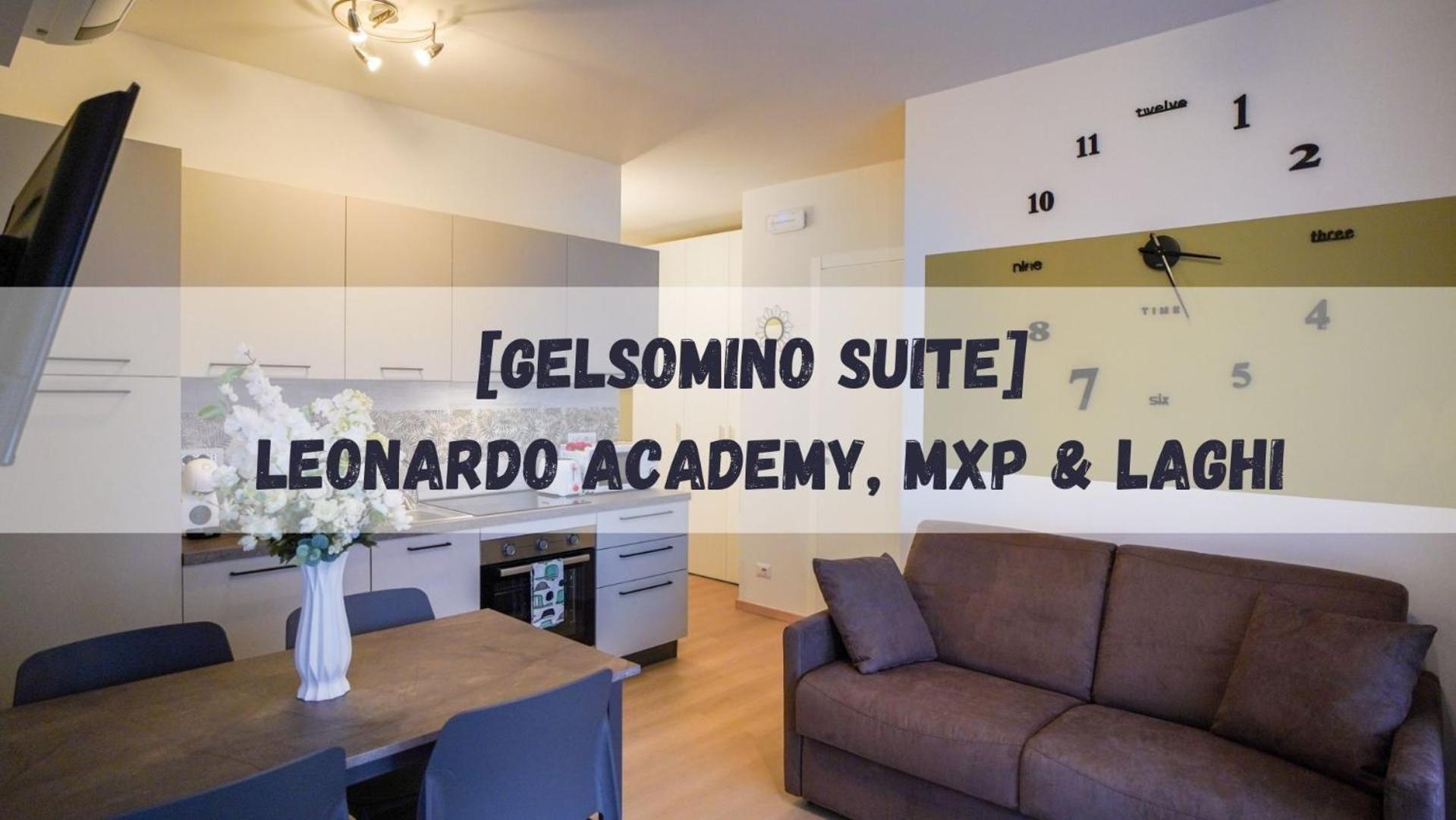 Gelsomino Suite Leonardo Academy, Mxp & Laghi 세스토 칼렌데 외부 사진